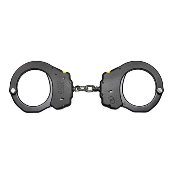 ASP 56061 Ultra Plus Cuffs Chain-Linked Handcuffs – Aluminum-Bow – 1 Pawl