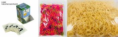 Dental Ligature Ties Orthodontic Elastic Rubber Band Yellow Colorful ORMCO ZOO