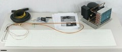 12/24v Conversion icebox to fridge with 39×10″ plate *No gas No Wiring* R134A