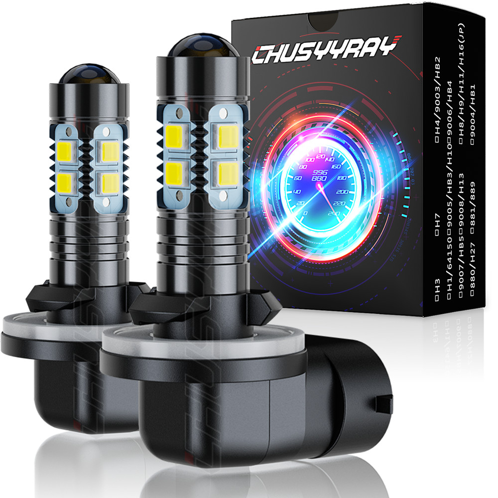 Ultra LED Headlight Bulbs (Pair) for Bobcat S130 S150 S160 S175 S185 6000K