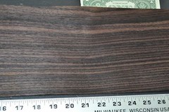 East Indian Rosewood Wood Veneer Sheet 6 x 47.5 inches 1/42nd I7619-2