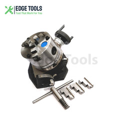 4″ Inch Tilting Rotary Table With 100 mm Self Centering Chuck And Backplate USA