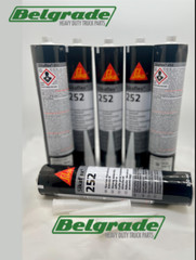 (6pk) Sikaflex-252-521 White Adhesive and Sealant 10.3 fl. oz Tubes 017-90915