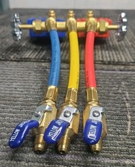 Uniweld Manifold, Gauge & Hose Set