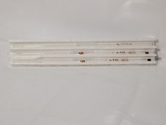 Lot of 15: Assorted Class A Volumetric Pipettes Lab Glass, Fisher, Kimble Kimax