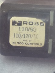 ROSS 110/50 VALVE 110/120/60 New Old Stock *WE*SHIP*TODAY*