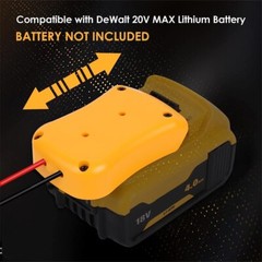 DC 18V to 5V Step Down 10A 50W Voltage Converter For Dewalt Battery Dock Power