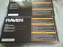 2 Boxes of 100 SAS Raven 6 MIL Size L Gloves-200 Total Gloves