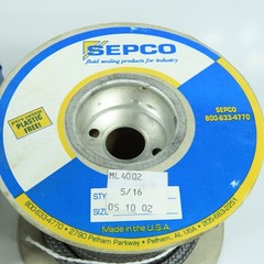 Sepco ML4002 GFO Fiber Graphite PTFE Packing 1.2 Pounds