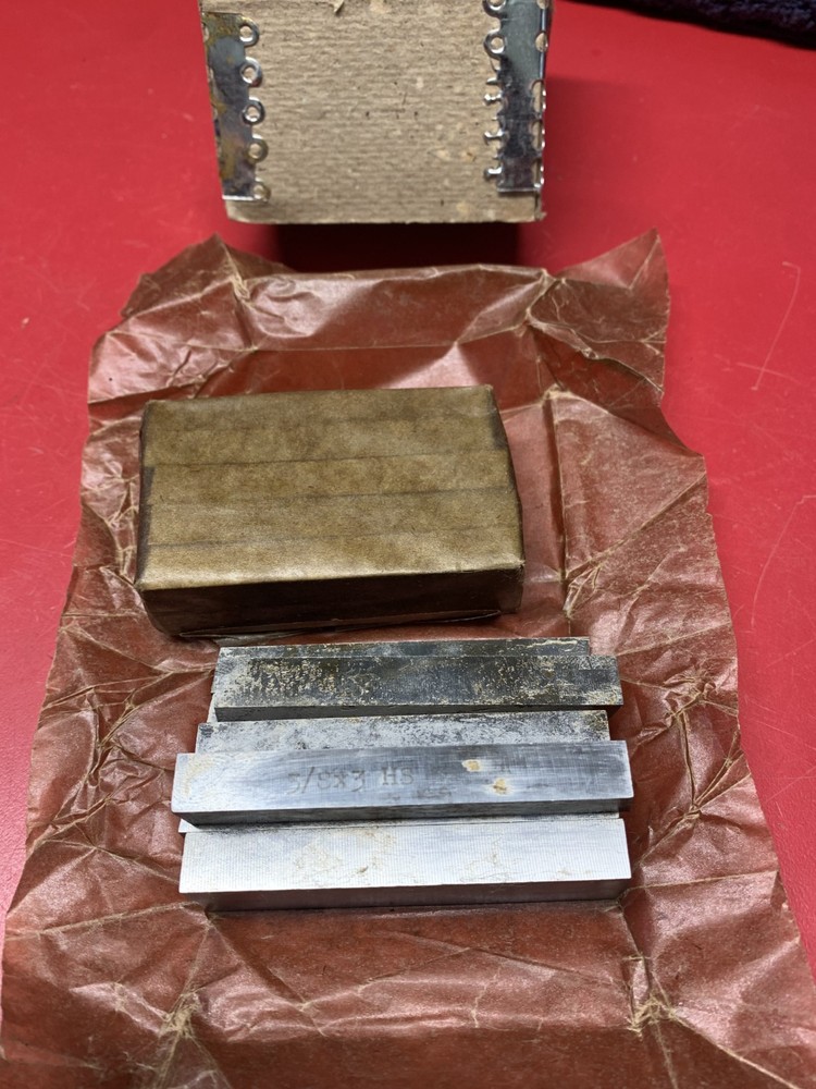 Lot of 20 Made in Poland 3/8″x 3/8″ x 3″ HSS Lathe Tool Bits (NOS)
