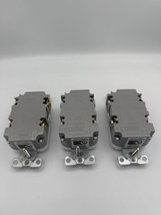 Eaton Tamper Resistant TRGF15W-3 15A/125V GFCI Recept 3-pack White
