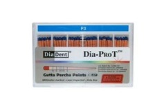 DiaDent Tapered Dia-PRO T Gutta Percha Points ML.029 All Sizes 60/Box FS