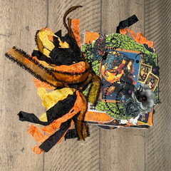 Junk Journal – Halloween Handmade – LOVELY VERY DETAILED OOAK
