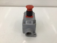 APPLETON ELECTRIC EFDB110-UM1 1 Gang, Head Push Button Emergency Stop