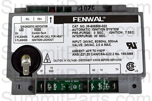 FENWALL DSI MODULE GRAY 24V FOR AMERICAN DRYER – 887133-O