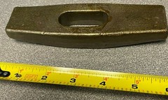 6″ FORGED PLAIN STRAP CLAMP, .710 SLOT SIZE, 1-3/4″ WIDE,1″ HIGH, NEW, USA