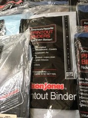 Lot of 5 Wilson Jones Binder Printout Binder 9.5″x11″