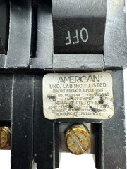 FPE American NA240 Stab-Lok Circuit Breaker, 2-Pole, 40A, 120/240VAC, Type NA