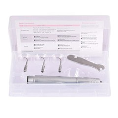 Dental Ultrasonic Air Perio Scaler Handpiece Hygienist 2 & 4-Holes 3 Tips