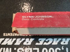 Glynn Johnson 104S-US32D Overhead Holder and Stop Satin Stainless Steel NOS