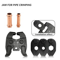 For Milwaukee M12 Universal Copper Pipe Press Jaw for US Standard 1/2”–1” Jaws
