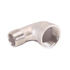 9.5-50mm Female Male Thread 304 Stainless Steel Reducing Elbow Connector Fitting