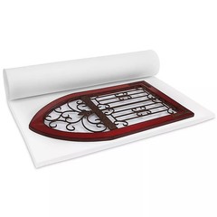 Pack of 3 Soft Foam Sheets – White, 1″ thick, 48 x 96″