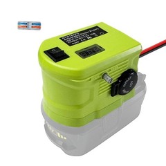 DC 18V-12V Step Down Converter Adapter Cigarette Lighter for Ryobi 18V BatteryJQ