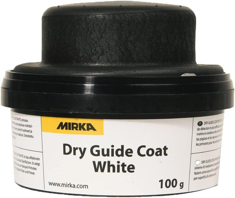 100g Guide Coat with Applicator Hand Powered Wet & Dry Sanding Polyester White
