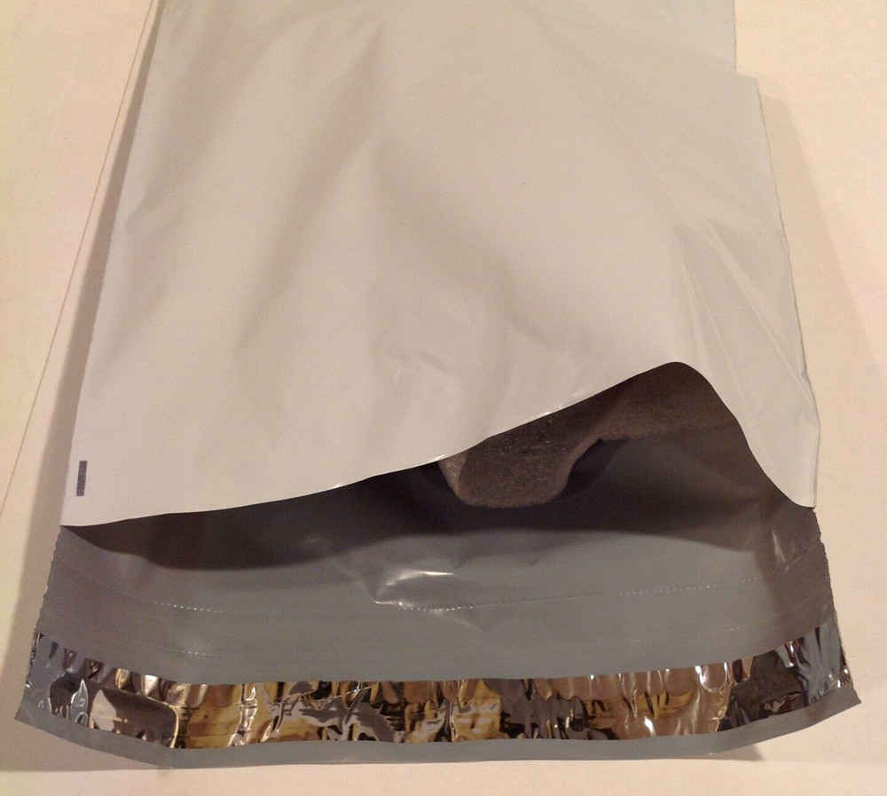 10″ x 13″ White Poly Mailers Bags w Tear Strip 2.5 mil Shipping Envelopes 500 ct