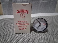 NOS Tridicator Gauge 30 – 240 F 0-75 psi 1/4″ NPT w/ Extension 3″ Dial