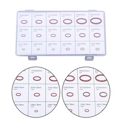 180 Pcs O-Ring Brown Metric FKM O-Ring Kit Fit High Heat Applications