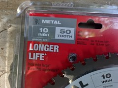 Milwaukee 10″ Carbide Tipped Metal Cutting Saw Blade (READ DESC.)