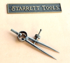 STARRETT No. 277 Dividers with Round Legs- Mini 2.0” Size & Capacity. USA 🇺🇸
