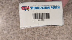 Self Sterilization Pouches Pouch Autoclave, Sterilizer Bags Dental 3.5 x10 200 q