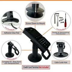 Stands for Ingenico Lane 3000, 5000, 7000,8000, Axium RX5000, RX7000, RX9000