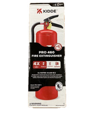Kidde Pro 460 Fire Extinguisher PRO-10MP-1, UL Rate 4-A:60-B:C, With Wall Hanger