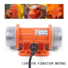 110V 120W Industrial Vibration Motor 1 Phase For Vibrating Screen W/ Controller