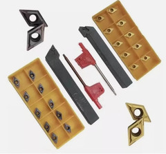 1/2″ SDJCR1212H07+SDJCL1212H07 12mm lathe turning tool holder+DCMT070204 insert