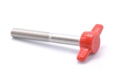 1/4″- 20 Tee Thumb Screws w Wing Knob USA Made SS 6 Lengths 4 per package