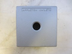 APPLETON GRSS75 3/4″ EXPLOSION PROOF JUNCTION BOX 7 HUBS 4 PLUGS