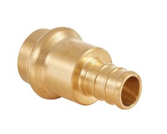 20 PCS EFIELD 1/2″Press X 1/2″ PEX Crimp Coupling Brass Fittings, Lead Free