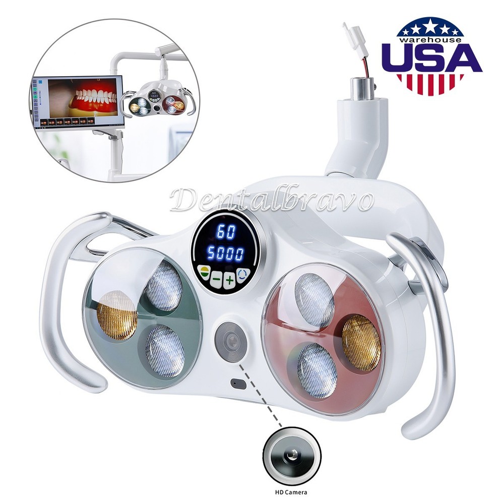 Dental 6LED Oral Light Operating Lamp 20 Million HD Camera Video Recording