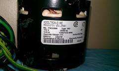 100261-111 KOOLTRONIC motor 115v 1.55a 1300/1550 rpm type U63