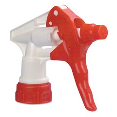 Boardwalk 9229 9.25″ Trigger Sprayer 250 for 32 oz. Bottles – RD/WHT (24/CT) New
