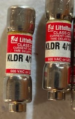 Littelfuse KLDR.400, KLDR-0.4, KLDR-4/10 0.4A Fuse Lot of 5 No Box