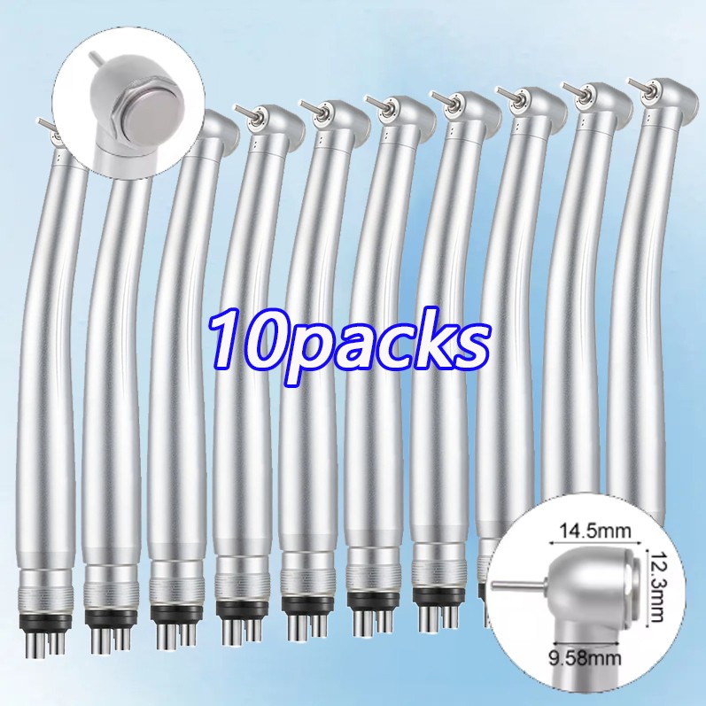 DENTAL HANDPIECE Standard/Mini Head High Speed Hand piece Air Turbine 4 Holes