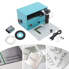 Electric Marking Machine Desktop Dot Peen Nameplate Tags Label Marking Engraver