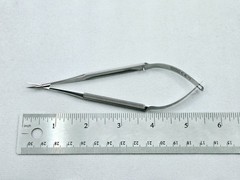 S&T SDC-15 R-8 Dissecting Micro Scissors, Curved 5.5″ – Ultrasonic Cleaned
