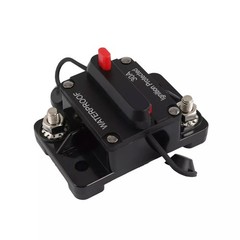 Two 30 amp circuit breakers for easy installation on trolling trailer vehicles